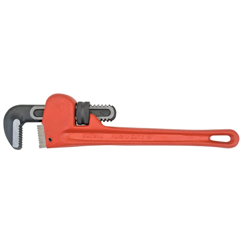 Pipe Wrench, 1-1/2" Jaw Capacity, 10" Long, Powder Coated Finish Stor-it Systems