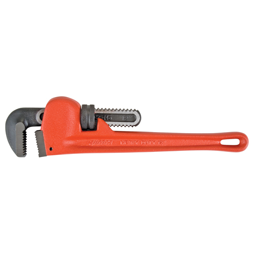 Pipe Wrench, 2" Jaw Capacity, 12" Long, Powder Coated Finish Stor-it Systems