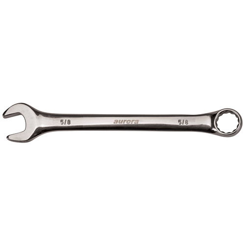 Combination Wrench, 12 Point, 1/4", Chrome Finish Stor-it Systems