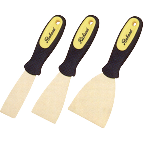 Couteaux rigides pour mastic, 2", Lame en Laiton Stor-it Systems