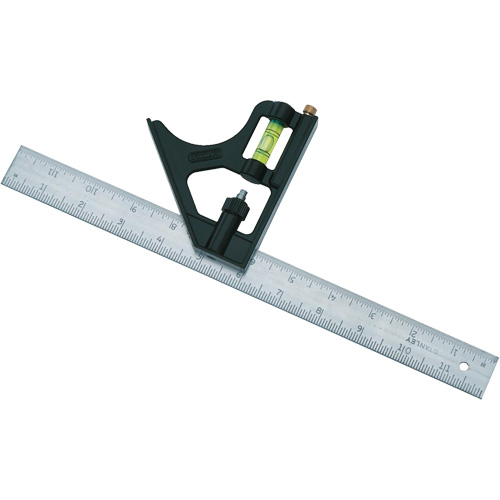 &eacute;querre combin&eacute;e, 12" lo, 1/8"/1/16"/1/32" Graduations Stor-it Systems
