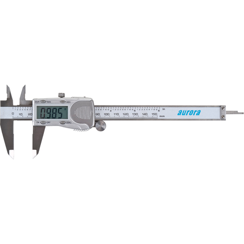 Electronic Digital Calipers, 0.001" (0.03 mm) Resolution, 0 - 6" (0 - 152 mm) Range Stor-it Systems