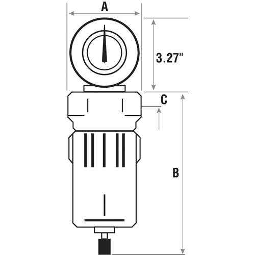 Filtres &agrave; air comprim&eacute;, Modulaire, 1" NPT, Drain Automatique Stor-it Systems