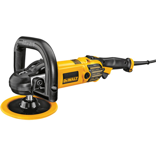 Variable Speed Polisher with Soft Start, 9"/7" Pad, 120 V, 12 A, 0-3500 RPM Stor-it Systems