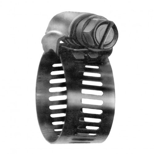 Colliers de serrage pour tuyaux - Collier de serrage & vis en acier inoxydable, Dia. min 0.563, Dia. max 1-1/4" Stor-it Systems