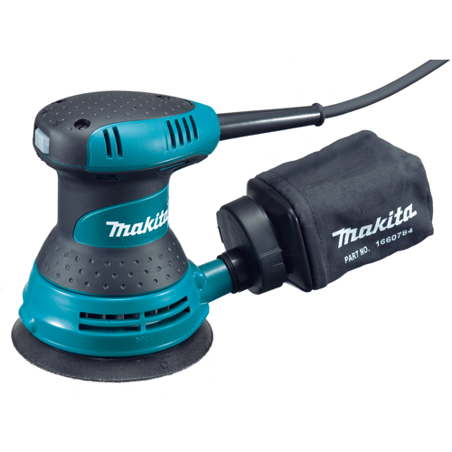 Random Orbit Palm Sanders, 5" x 5" Sand Paper, 3 A, 120 V, 12 000 OPM Stor-it Systems