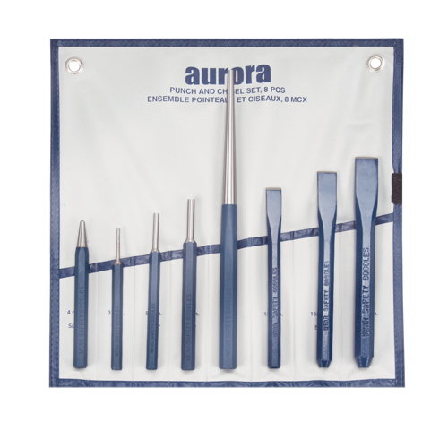 Punch and Chisel Set, 8 Pieces Stor-it Systems