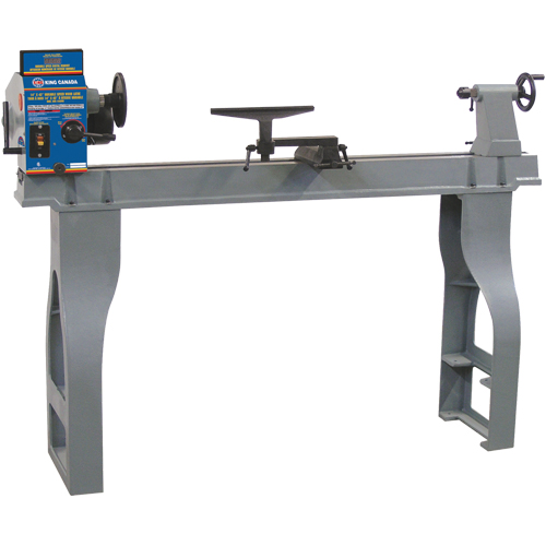 14" x 43" Variable Speed Wood Lathes with Digital Readout Stor-it Systems