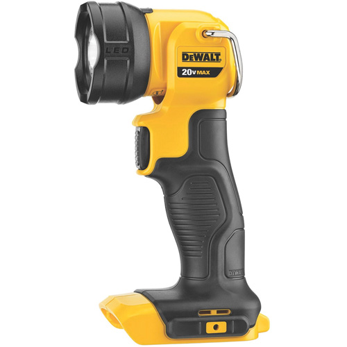 Lampe de travail Max, DEL, 110 lumens, 11 hres de fonctionnement, Bloc-pile Rechargeable, Plastique Stor-it Systems