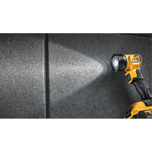 Lampe de travail Max, DEL, 110 lumens, 11 hres de fonctionnement, Bloc-pile Rechargeable, Plastique Stor-it Systems
