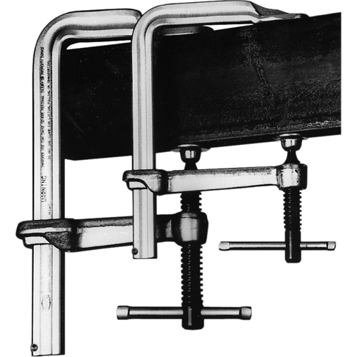 Serre-joints &agrave; barre pour le soudage & la fabrication, 6" (152,4 mm), Force de serrage 1330 lb Stor-it Systems