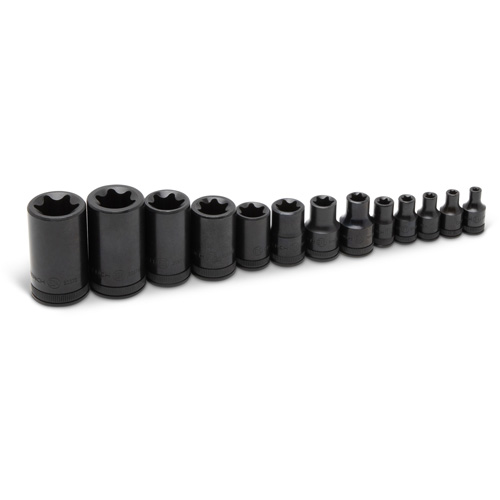 Jeu de douilles externes Torx, Prise 1/2"/1/4"/3/8" Stor-it Systems