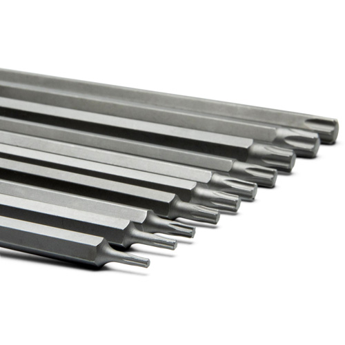 Jeu de douilles longues, Torx, Prise 1/4"/3/8", 10 mrcx Stor-it Systems