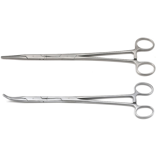Ensemble de pinces h&eacute;mostatiques droite et &agrave; 45° Double-X, 2 Morceaux Stor-it Systems