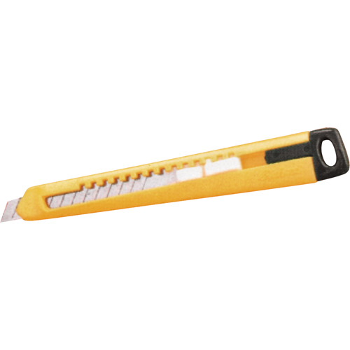 Snap-Off Knife, Carbon Steel, Plastic Handle Stor-it Systems