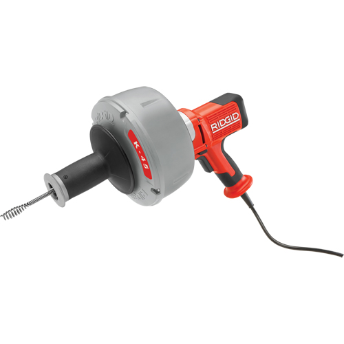 K-45 Sink Machine, Powered, Bulb, 35' Cable Length, 3/8" Cable Diameter Stor-it Systems