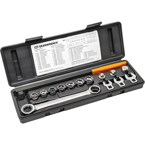 15 Piece Ratcheting Serpentine Belt Tool Set Stor-it Systems