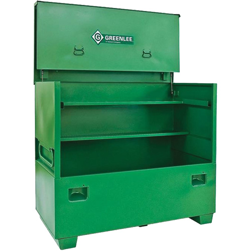 Coffre de chantier, 60" la x 30" p x 48" h, Vert Stor-it Systems