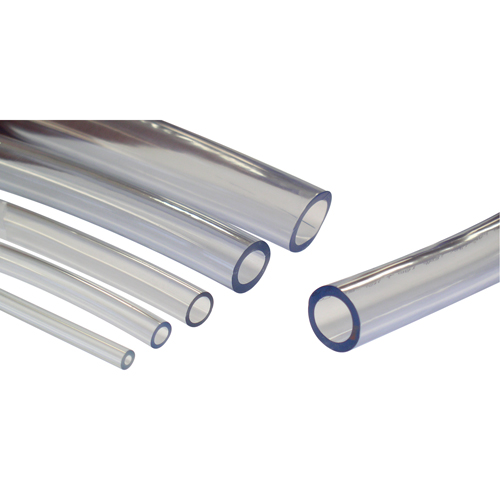 Tube, Air/Eau, 1,25" DE x 100' lo, PVC, Transparent, 25 psi @ 20°C Stor-it Systems