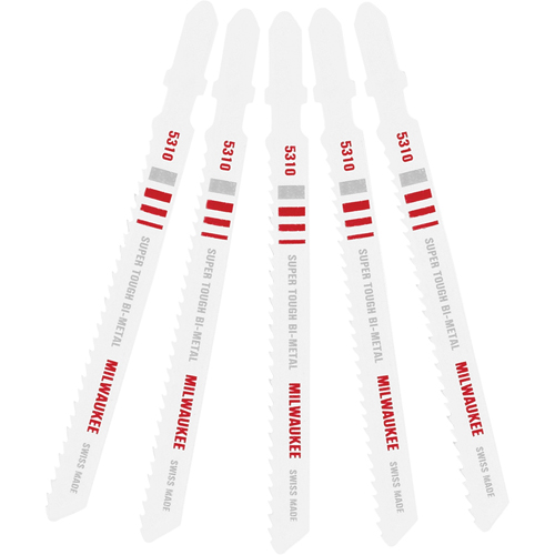 Lame de scie sauteuse, Bim&eacute;tal, Tige en T, 4" lo, 10 dents par pouce Stor-it Systems