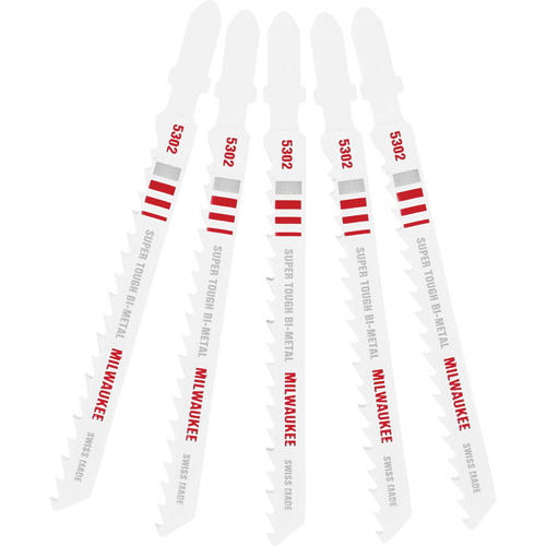 Lame de scie sauteuse, Bim&eacute;tal, Tige en T, 4" lo, 6 dents par pouce Stor-it Systems