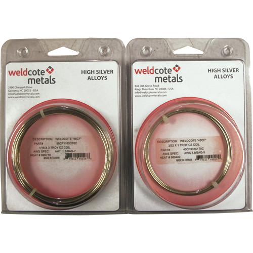 Alliages de brasage &agrave; haute teneur en argent Stor-it Systems