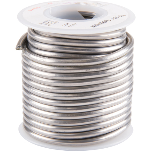 M&eacute;tal d'apport standard, &agrave; base de plomb, 50 % d'&eacute;tain, 50 % de plomb, &acirc;me Acide, dia. 0,125" Stor-it Systems
