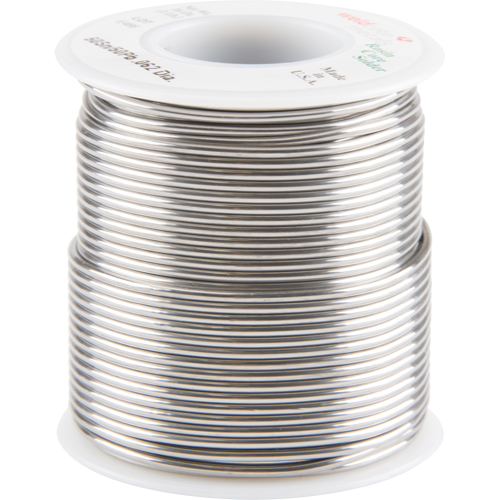 Common Solder, Lead-Based, 50% Tin 50% Lead, Rosin Core, 0.0625" Dia. Stor-it Systems