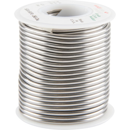M&eacute;tal d'apport standard, &agrave; base de plomb, 50 % d'&eacute;tain, 50 % de plomb, &acirc;me Colophane, dia. 0,09375" Stor-it Systems