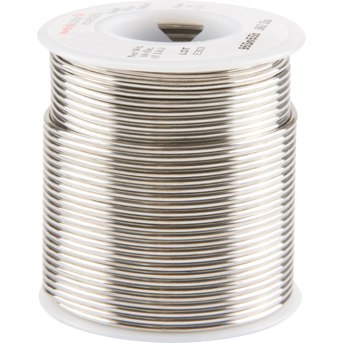 Common Solder, Lead-Free, 95% Tin 5% Antimony, Solid Core, 0.0625" Dia. Stor-it Systems
