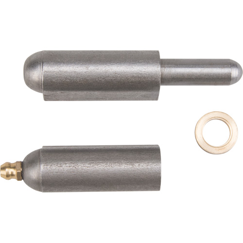 Charni&egrave;re &agrave; souder, 0,63" dia. x 3,937" lo, Acier doux a/goupille fixe en acier Stor-it Systems