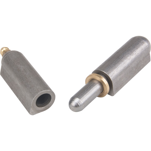 Charni&egrave;re &agrave; souder, 0,63" dia. x 3,937" lo, Acier doux a/goupille fixe en acier Stor-it Systems