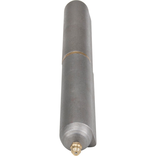 Weld-On Hinge, 0.906" Dia. x 7.874" L, Mild Steel w/Fixed Steel Pin Stor-it Systems