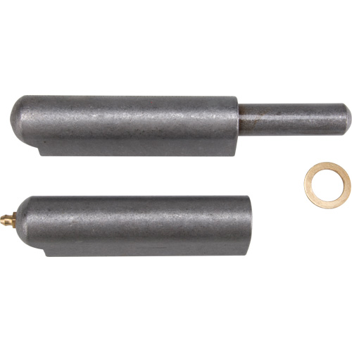 Charni&egrave;re &agrave; souder, 1,102" dia. x 10,236" lo, Acier doux a/goupille fixe en acier Stor-it Systems