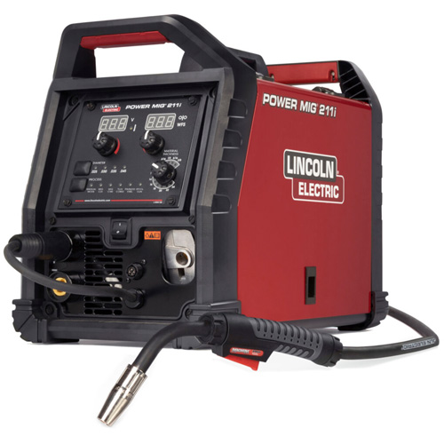 POWER MIG&reg; 211i MIG Welder, 120 V/230 V, 1 Ph, 60 Hz Stor-it Systems