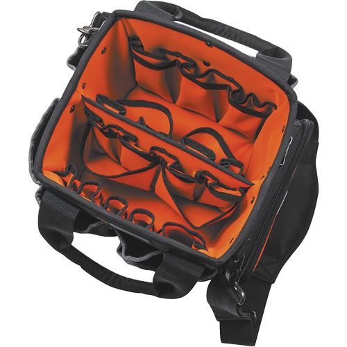 Fourretout Tradesman Pro, Nylon balistique, 40 pochettes, Noir/Orange Stor-it Systems