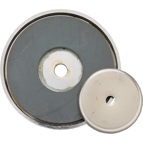 Pot magn&eacute;tique peu profond en c&eacute;ramique, dia. 1-3/8", Force de 12 lb Stor-it Systems
