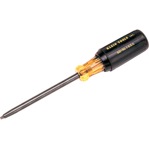 Square Recess Screwdriver, #3 Tip, Round, 12-1/4'' L, Cushion Grip Handle Stor-it Systems