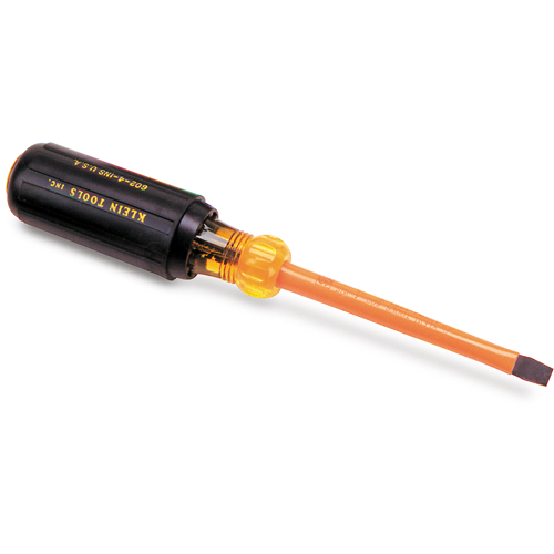 Insulated Heavy Duty, Slot Keystone Tip Screwdrivers Stor-it Systems