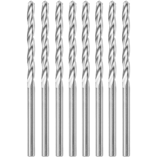 Foret spiral&eacute; &agrave; pointe standard 8 mcx d'un diam&egrave;tre de 1/8", 1/8", Cannelure 1" Stor-it Systems