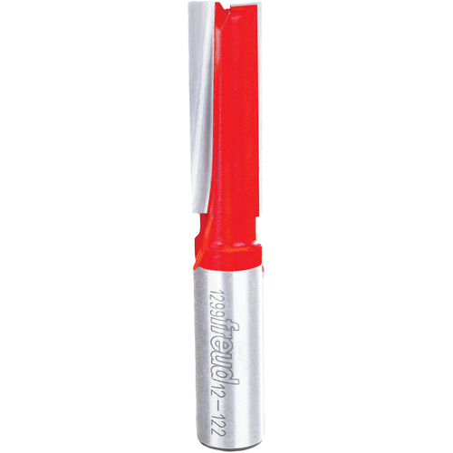 Router Bit - Double Flute Straight Bit, 1/2" Dia., 1" H, 3-1/8" L, 1/2" Shank Stor-it Systems