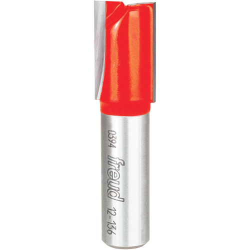 Router Bit - Double Flute Straight Bit, 5/8" Dia., 1-1/2" H, 2-1/2" L, 1/2" Shank Stor-it Systems