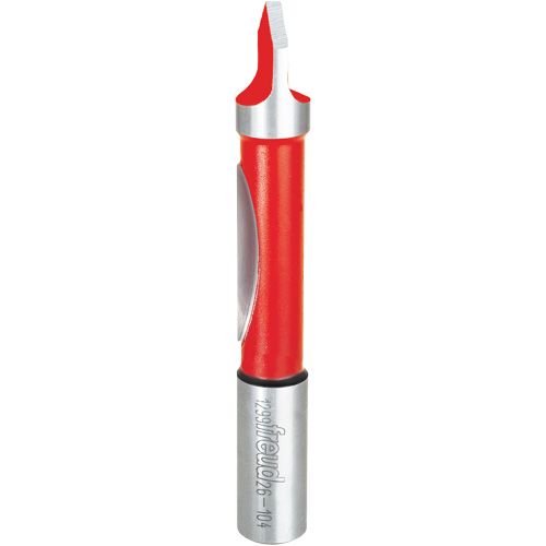 Router Bit - Panel Pilot Bit, 1/2" Dia., 1-1/4" H, 3-3/4" L, 1/2" Shank Stor-it Systems