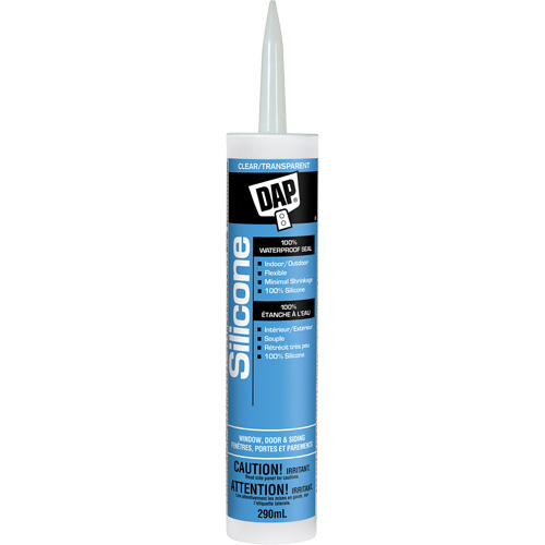 Silicone Sealant, 290 ml, Tube, Clear Stor-it Systems