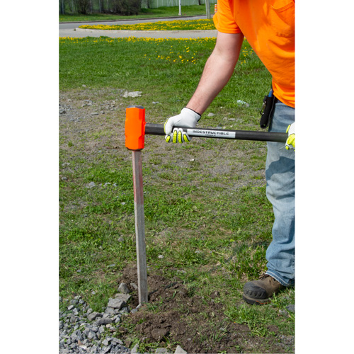 Indestructible Sledge Hammer, 8 lbs., 30", Fibreglass Handle Stor-it Systems