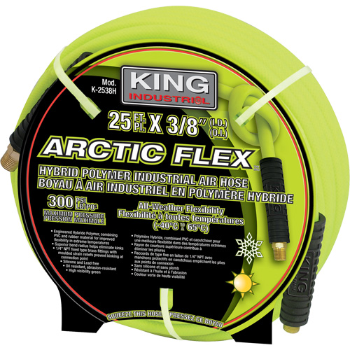 25' Hybrid Polymer Industrial Air Hose Stor-it Systems