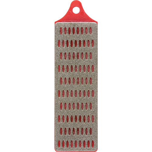 Lime diamant&eacute;e avec dents au carbure Big Hawg, Plat, 3-3/4", Lisse Stor-it Systems