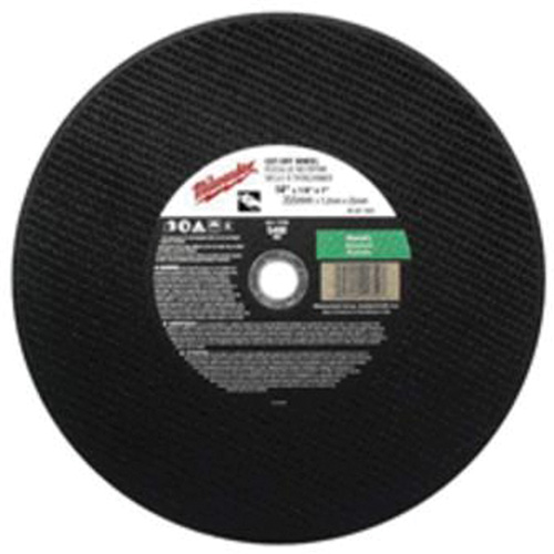Premium Cut-Off Wheels, 14" x 1/8", 20 mm Arbor, Type 1, Silicon Carbide, 5400 RPM Stor-it Systems