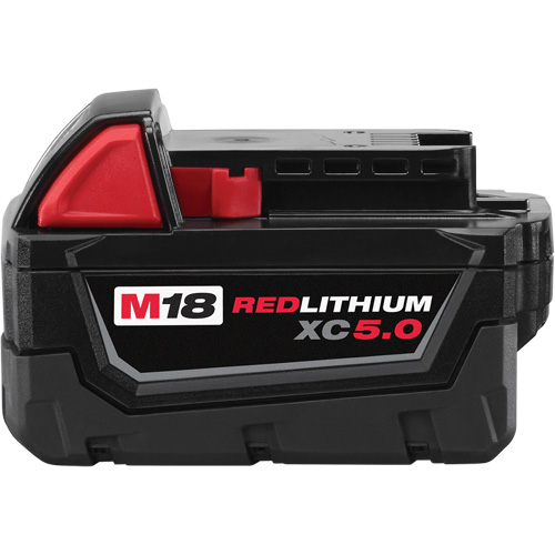Bloc-piles &agrave; capacit&eacute; &eacute;tendue M18 Redlithium XC5.0 , Lithium-ion, 18 V, 5 A Stor-it Systems