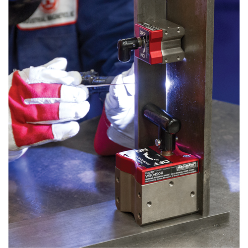 &eacute;querres magn&eacute;tiques Mag90 avec interrupteur, 3" lo x 2-1/2" la x 4-5/8" h, 450 lb Stor-it Systems